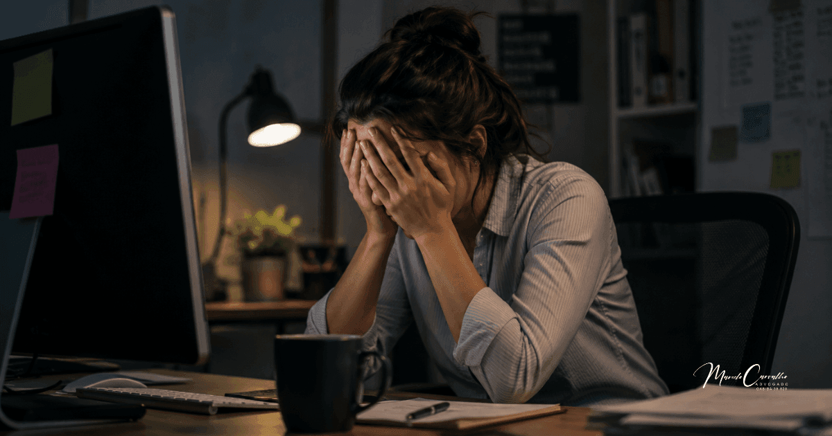 No momento, você está visualizando Síndrome de Burnout no Trabalho: O Que a Empresa Não Te Conta Sobre Seus Direitos